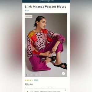 Miranda Peasant Blouse